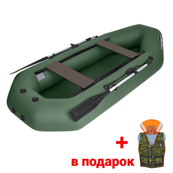 М-5 Оптима (300 см) Лодка (зеленая 2636)