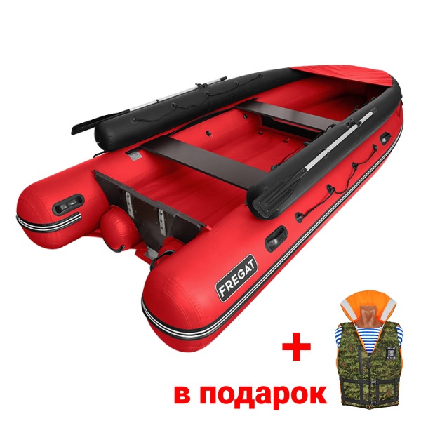 450 фм джет/л/с Лодка + Бронирование (красный 17013)